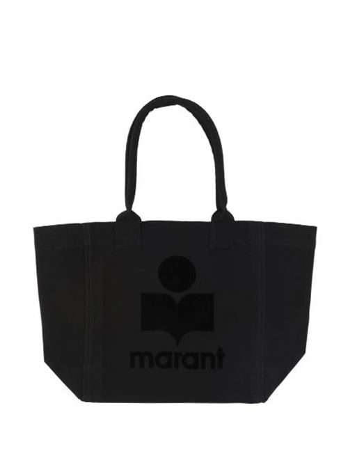 Borsa tote Yenki con logo floccato Isabel Marant | PM0002FAA1X18M01BK